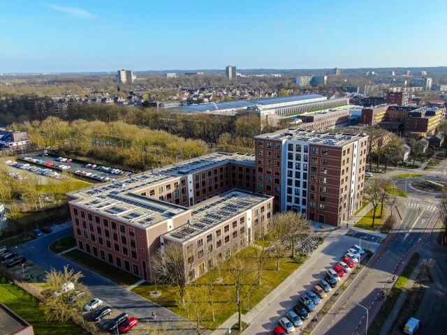 Coverbeeld   In Wageningen zijn 350 duurzame studentenwoningen van DOMEO WTW units voorzien kopie